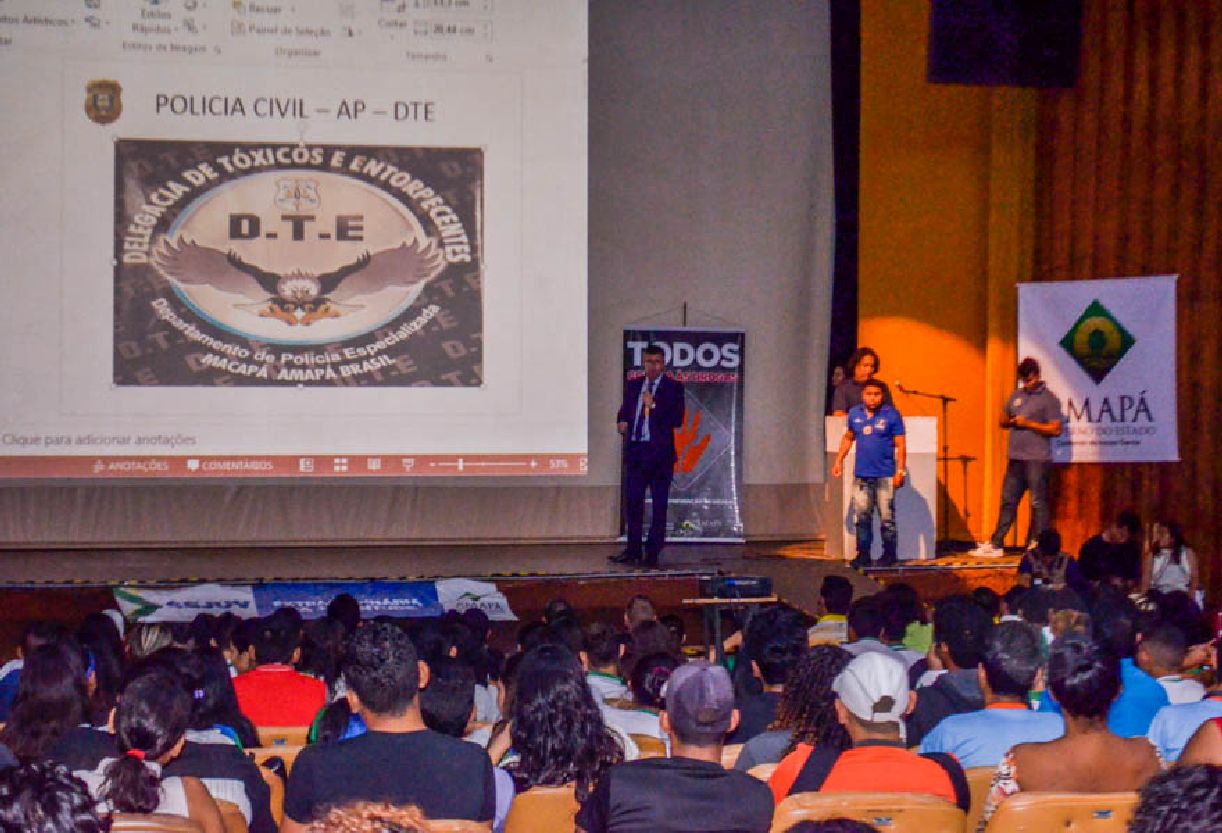 Encerramento da primeira fase da campanha contou com uma palestra do delegado de Polícia Civil, Sidney Leite
