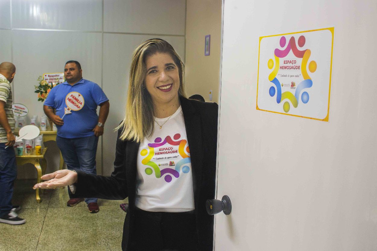 Uma sala do instituto foi transformada em espaço para cuidar da saúde dos funcionários