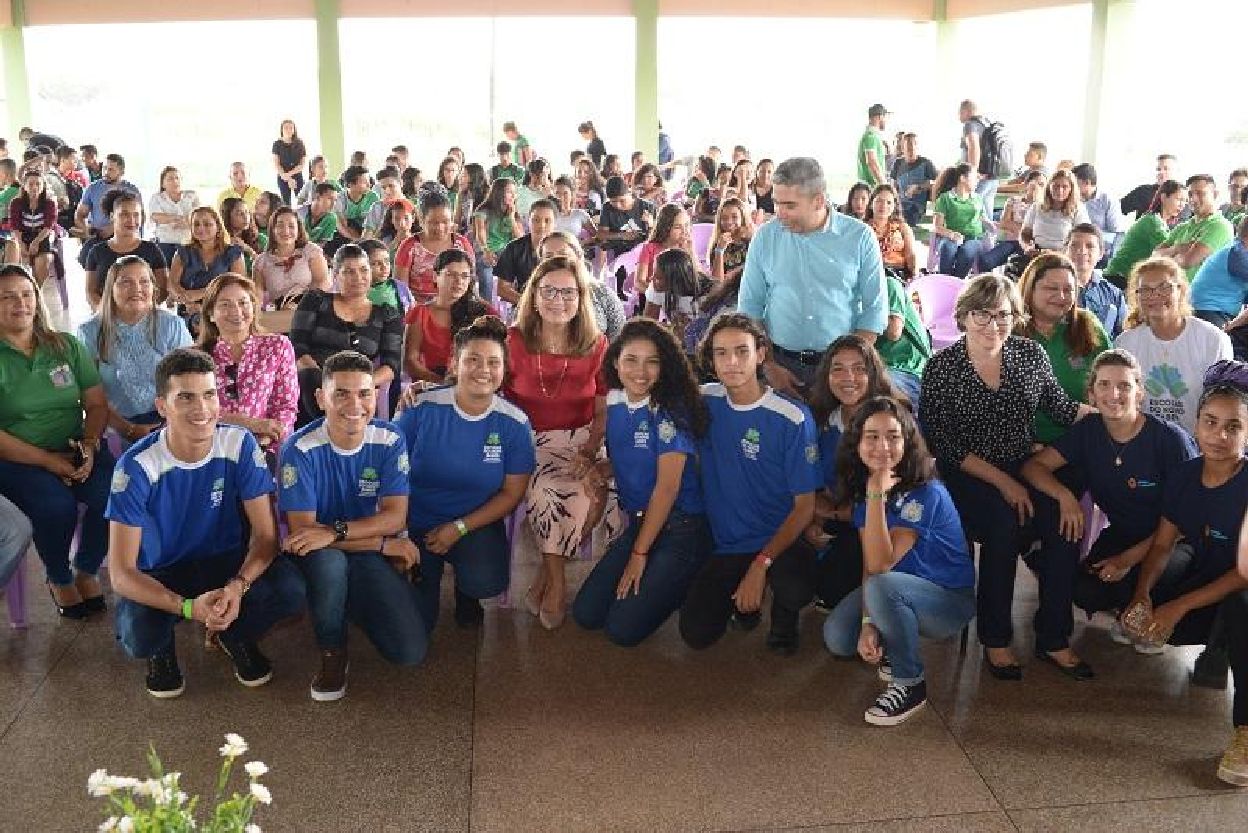 As dinâmicas, aplausos, proximidade e acolhimento demonstraram o novo método de ensino: educação em tempo integral com estudantes protagonistas