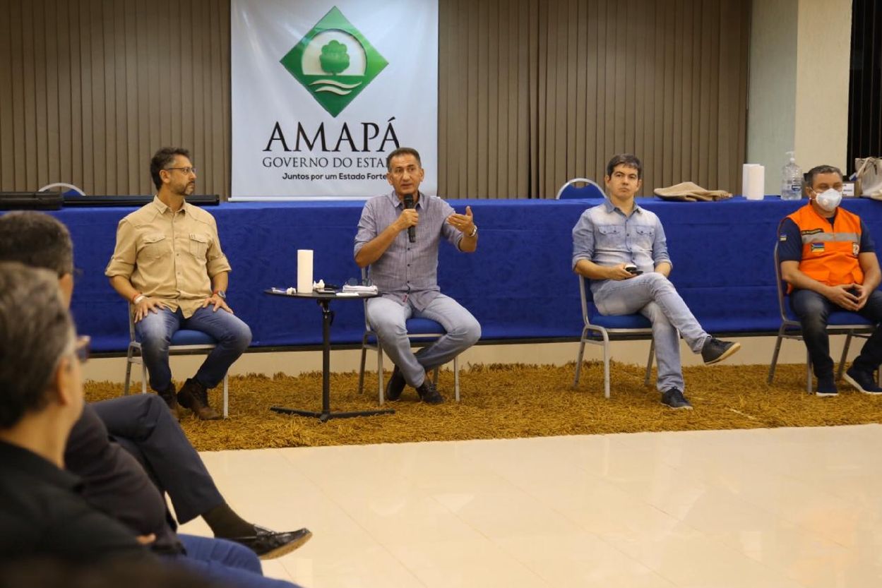 Reunião desta quinta-feira, 26, foi presidida pelo governador do Amapá, Waldez Góes.