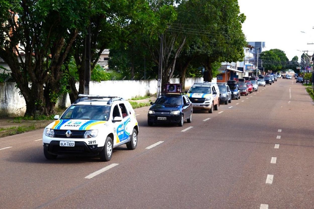 Ao todo 25 carros de som circulam pelas ruas e avenidas de Macapá e Santana