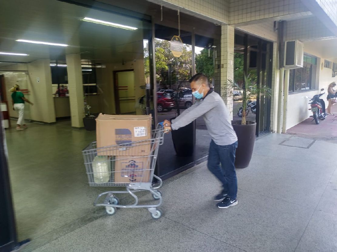 Hospital de Clínicas Alberto Lima (Hcal) foi uma das unidades que recebeu a doação.
