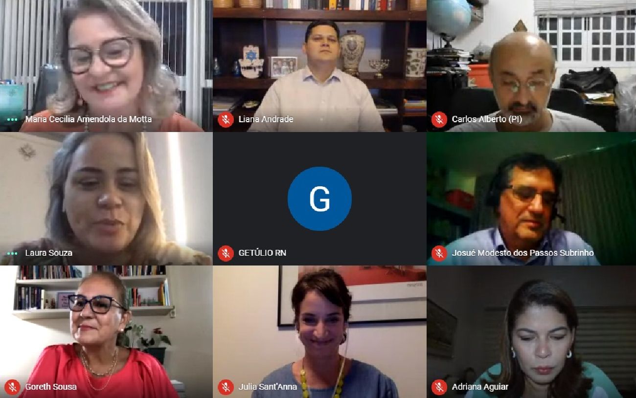 Reunião contou com a articulação da secretária Goreth Sousa, da Educação Amapá.