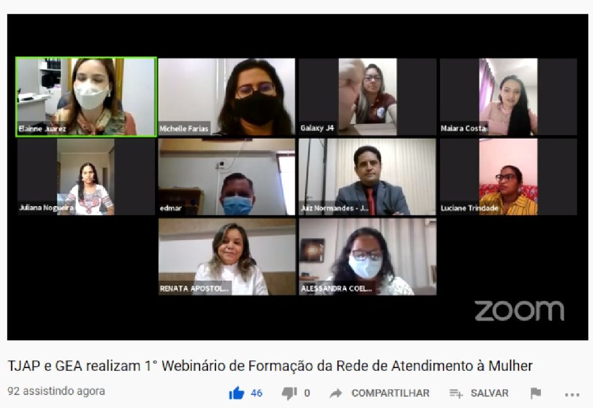As pautas foram direcionadas para a articulação e formação adequada e humanizada da RAM