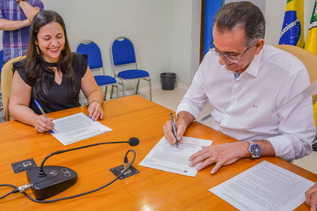 Termo de cessão do terreno para construção da unidade foi assinado nesta sexta-feira, 7.