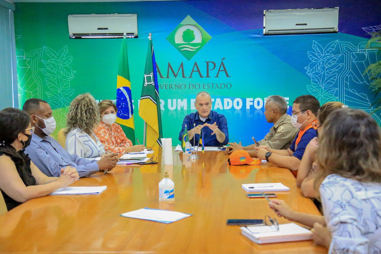 Vice-governador do Amapá, Jaime Nunes, reuniu no Palácio do Setentrião com gestores que irão atuar com suas equipes técnicas