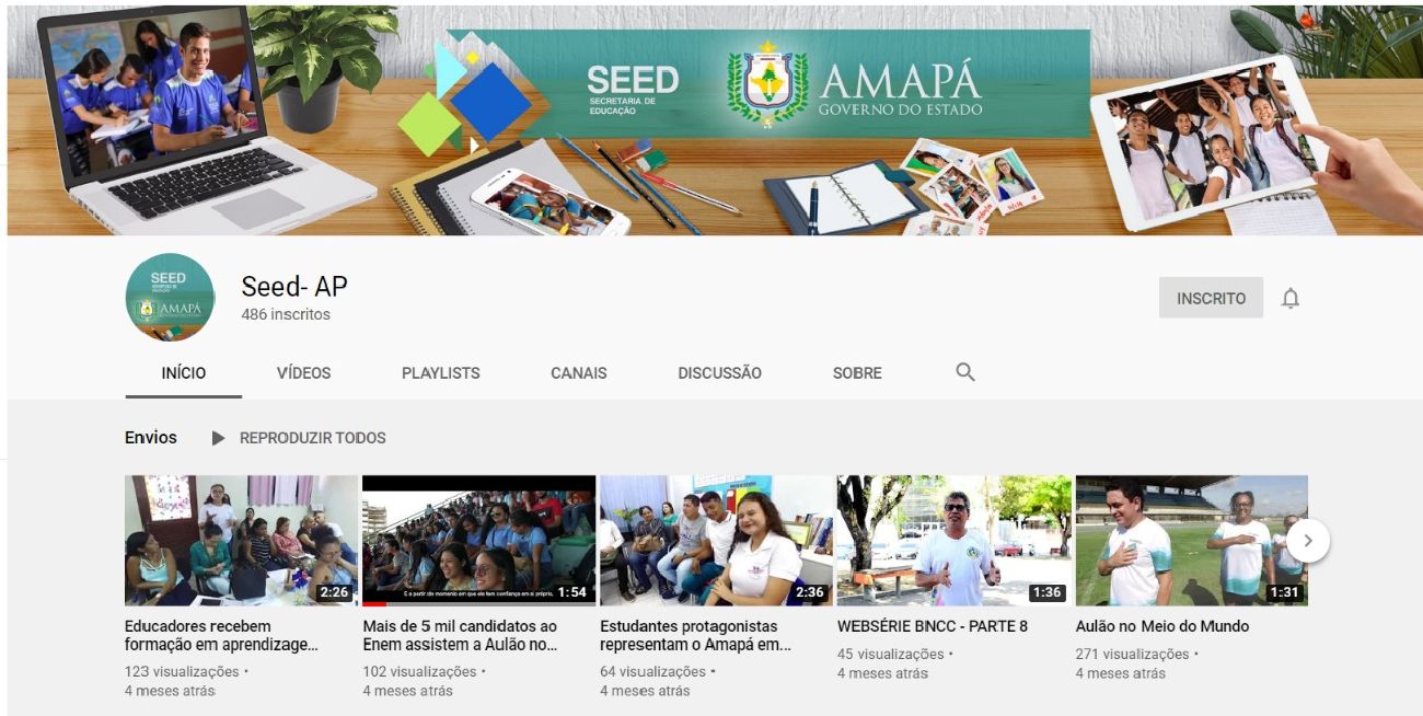 Capacitações virtuais iniciam na segunda-feira, 30, e seguem até o dia 4 de abril, sempre a partir das 9h, no canal da Seed.