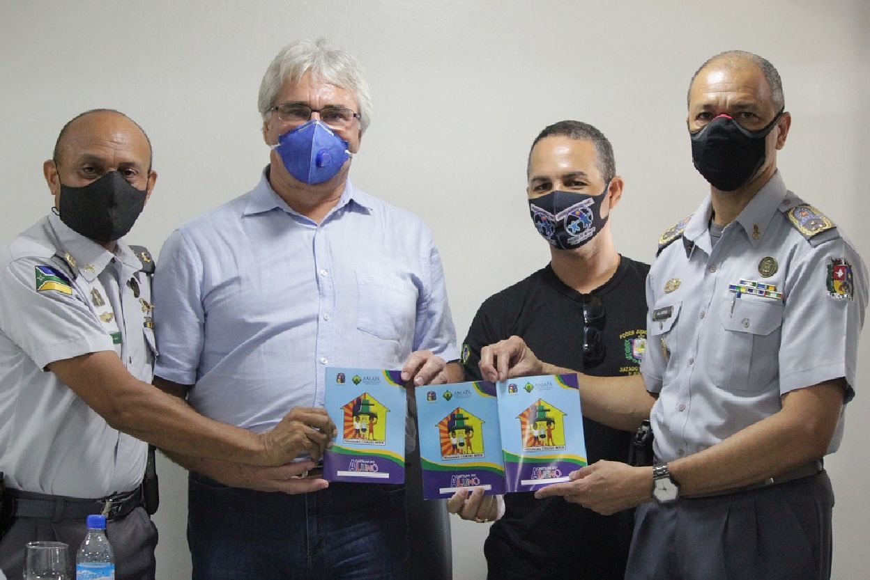O material será utilizado nos núcleos do Pograma Cidadão Mirim