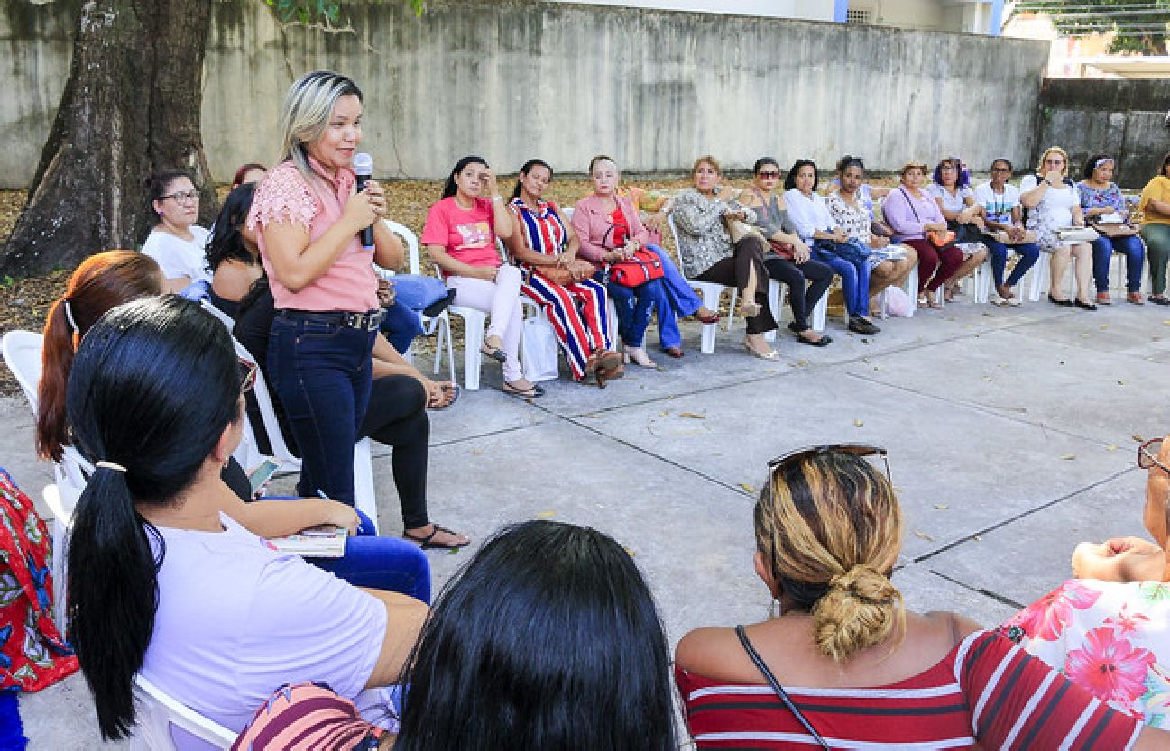 A programação é dedicada a capacitar usuárias da rede de atendimento às vítimas de violência.