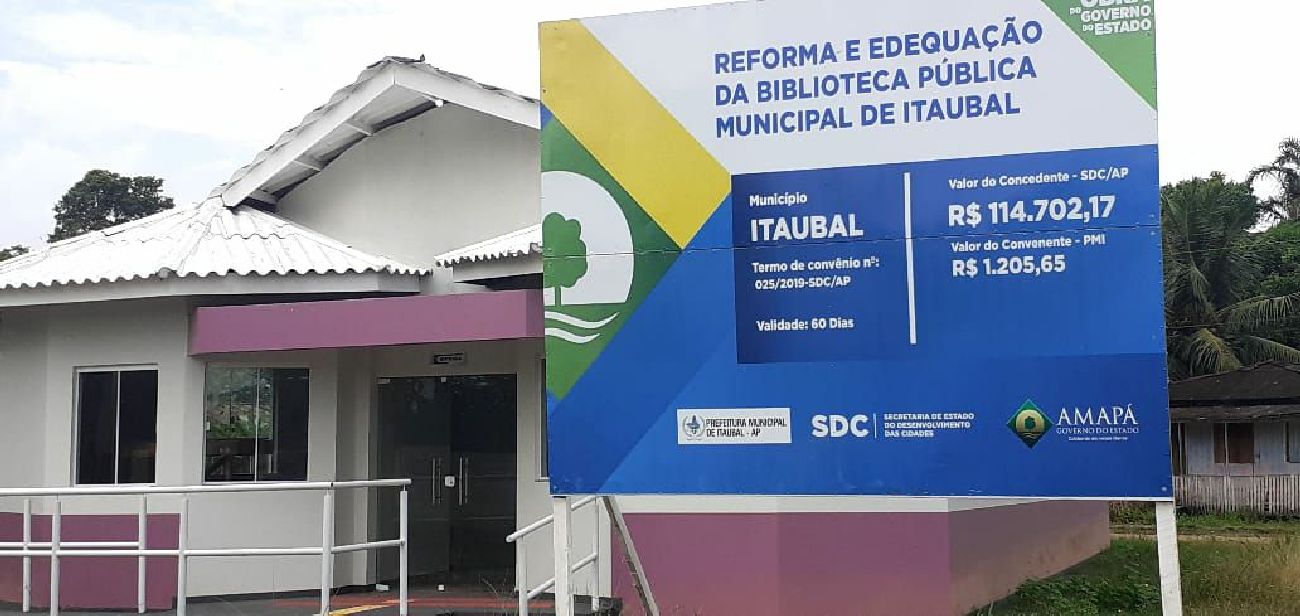 A obra é resultado de uma parceria entre Governo do Estado e Prefeitura de Itaubal