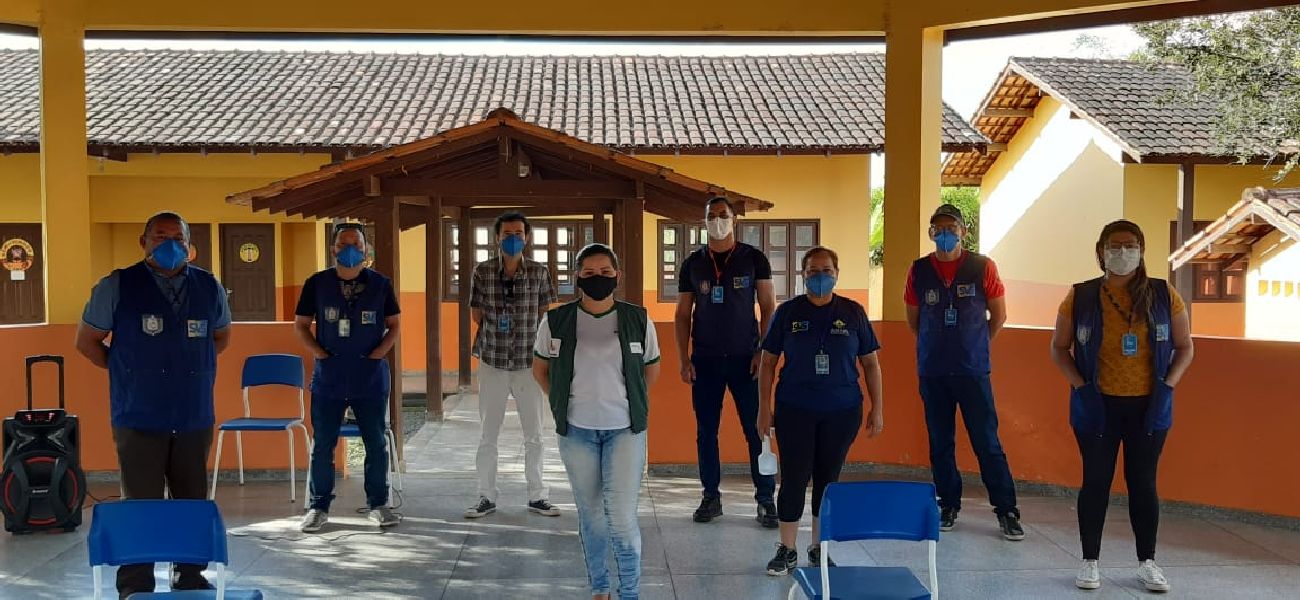 Servidores da SVS realizaram a capacitação para profissionais do município.