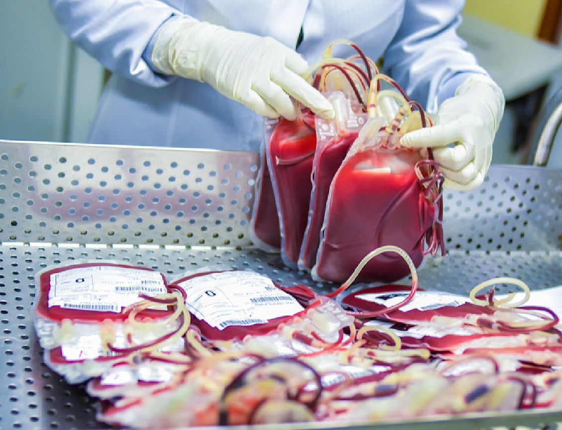 Familiares de pacientes internados com Covid-19 estão sendo convocados para doar sangue.