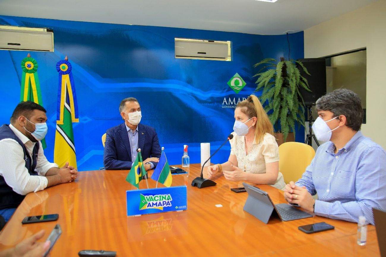 Governador Waldez Góes presidiu reunião que abordou estratégias tripartite para combate de doenças.