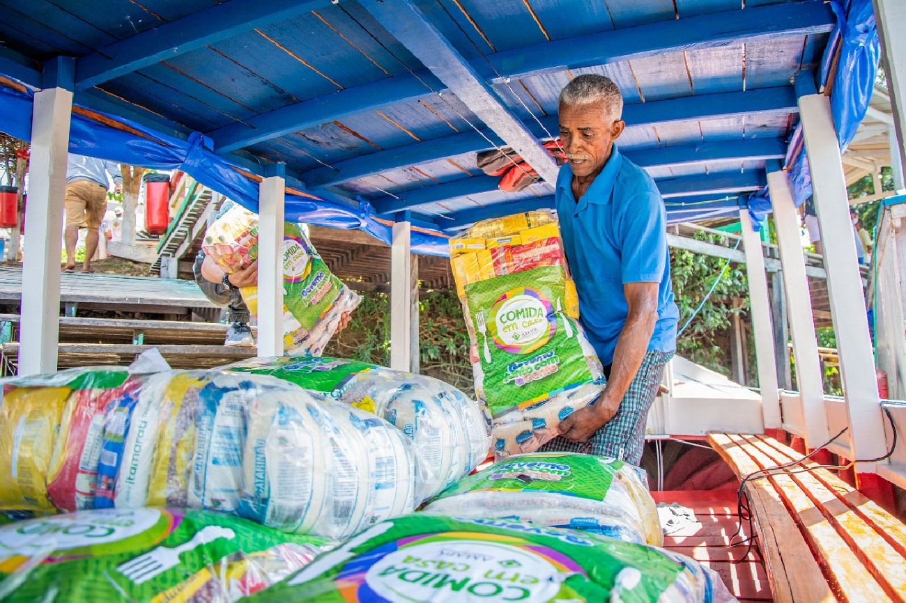 Ação mais 270 famílias das comunidades do Ariri, Tessalônica, São Pedro e Igarapé das Armas.