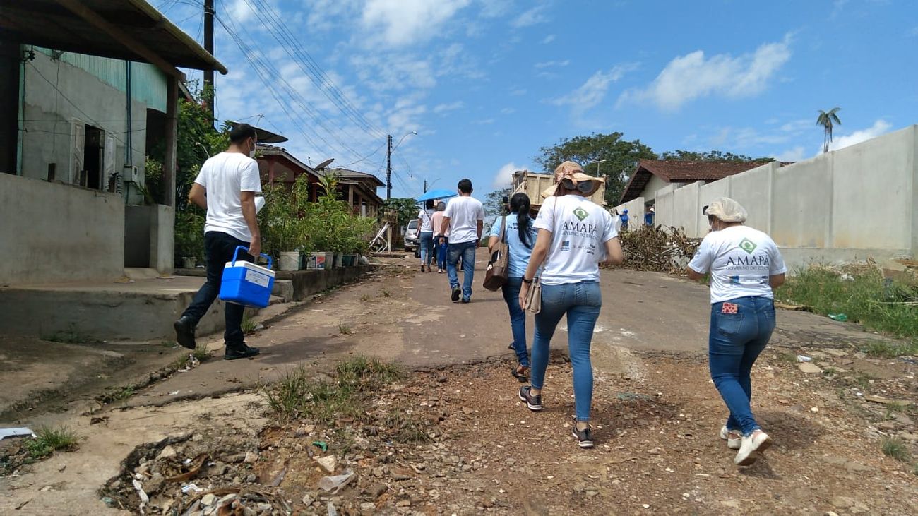 Nas cidades, as ações ocorrem de forma itinerante e em locais fixos