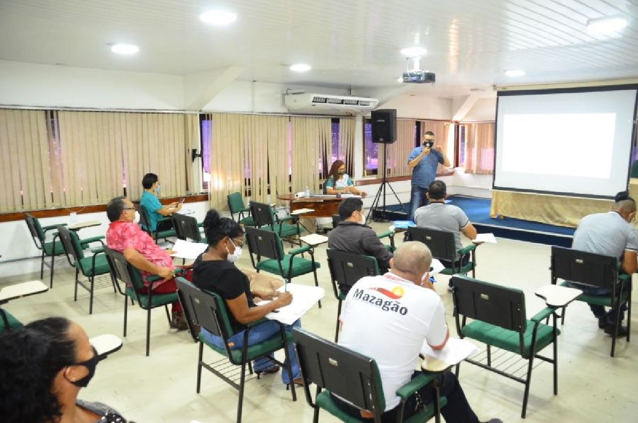 Técnicos dos municípios de Santana, Macapá e Mazagão receberam capacitação nesta segunda-feira, 6