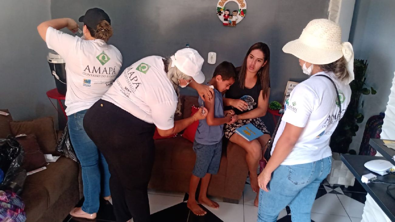 As ações são realizadas de casa em casa no município de Oiapoque.