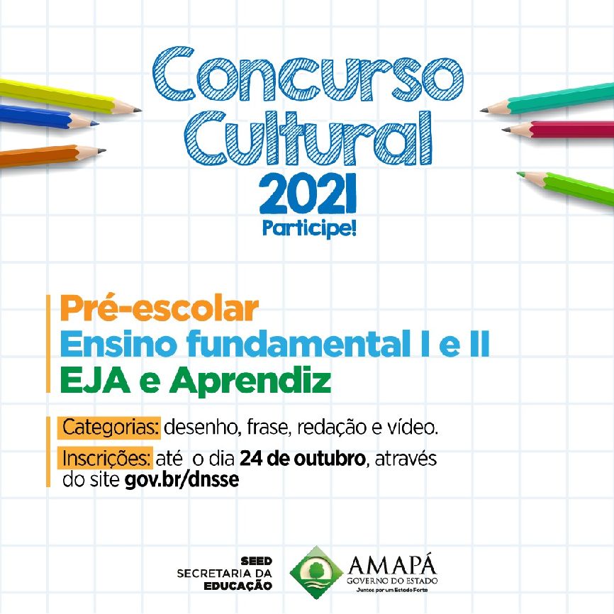 Iniciativa está com inscrições abertas até o dia 24 de outubro