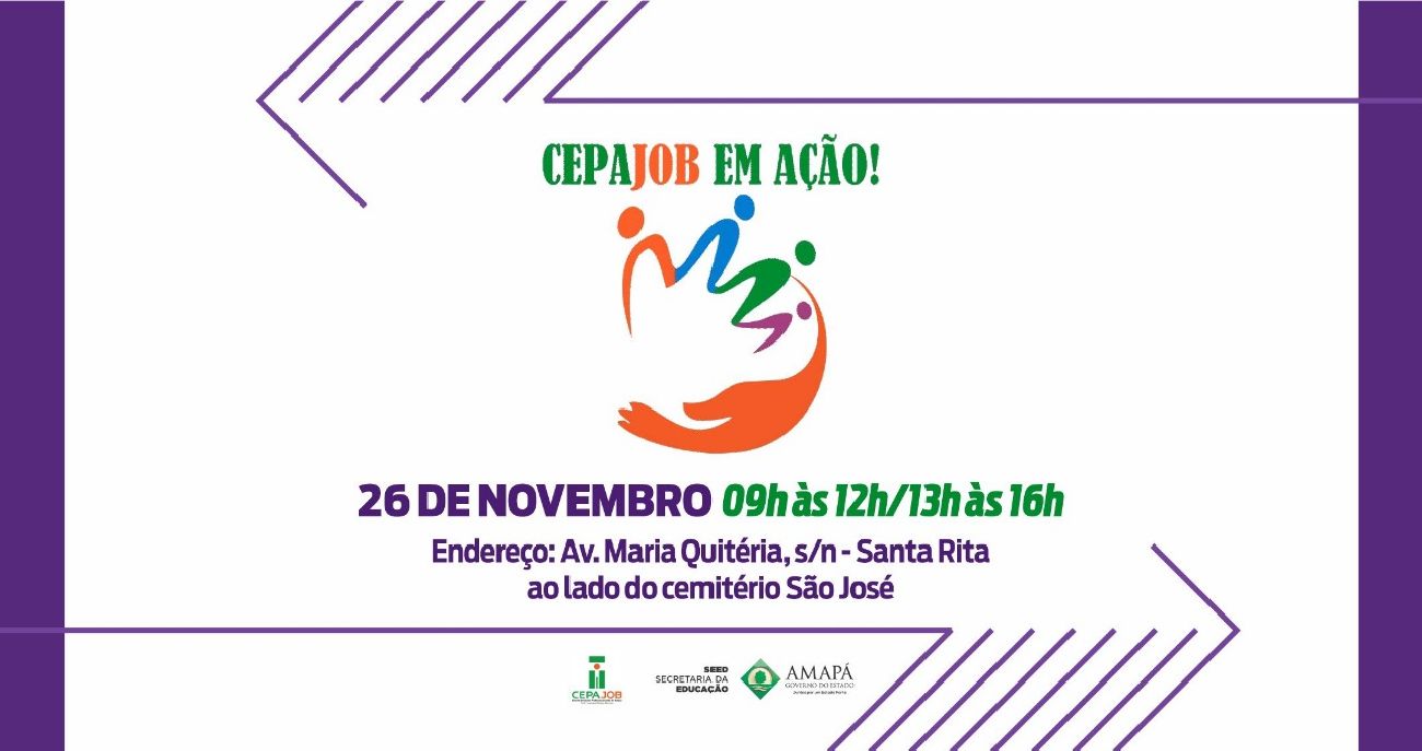 A ação é coordenada pelo Governo do Amapá e conta com apoio de 20 parceiros.