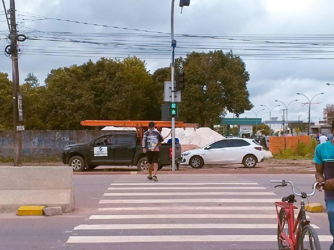 A travessia na entrada do Marabaixo II ficou mais segura