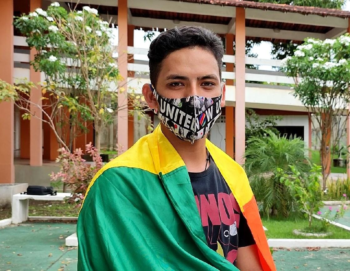 Para João Vitor da Silva, 20 anos, o respeito deve prevalecer na sociedade