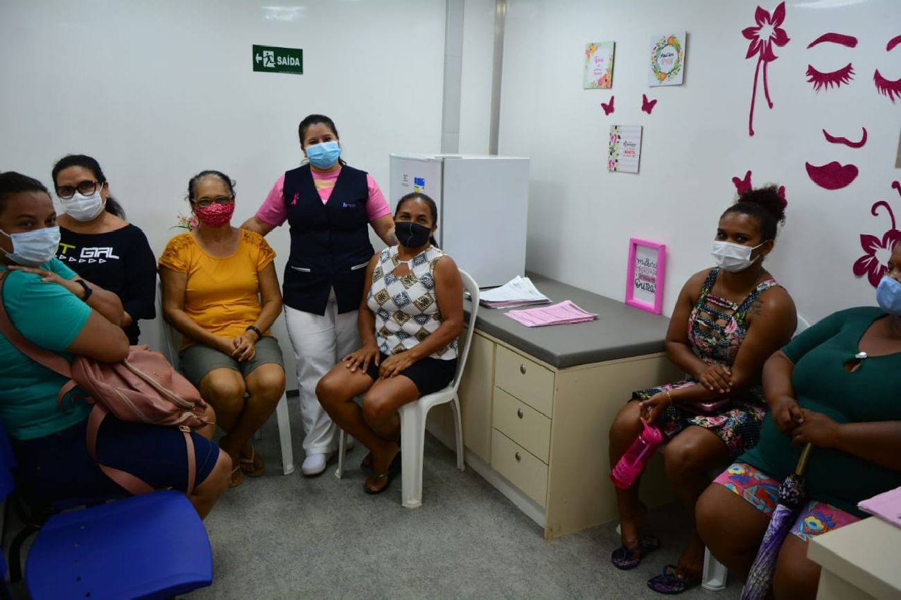 Foram 60 mamografias e 80 exames de PCCU para as mulheres.
