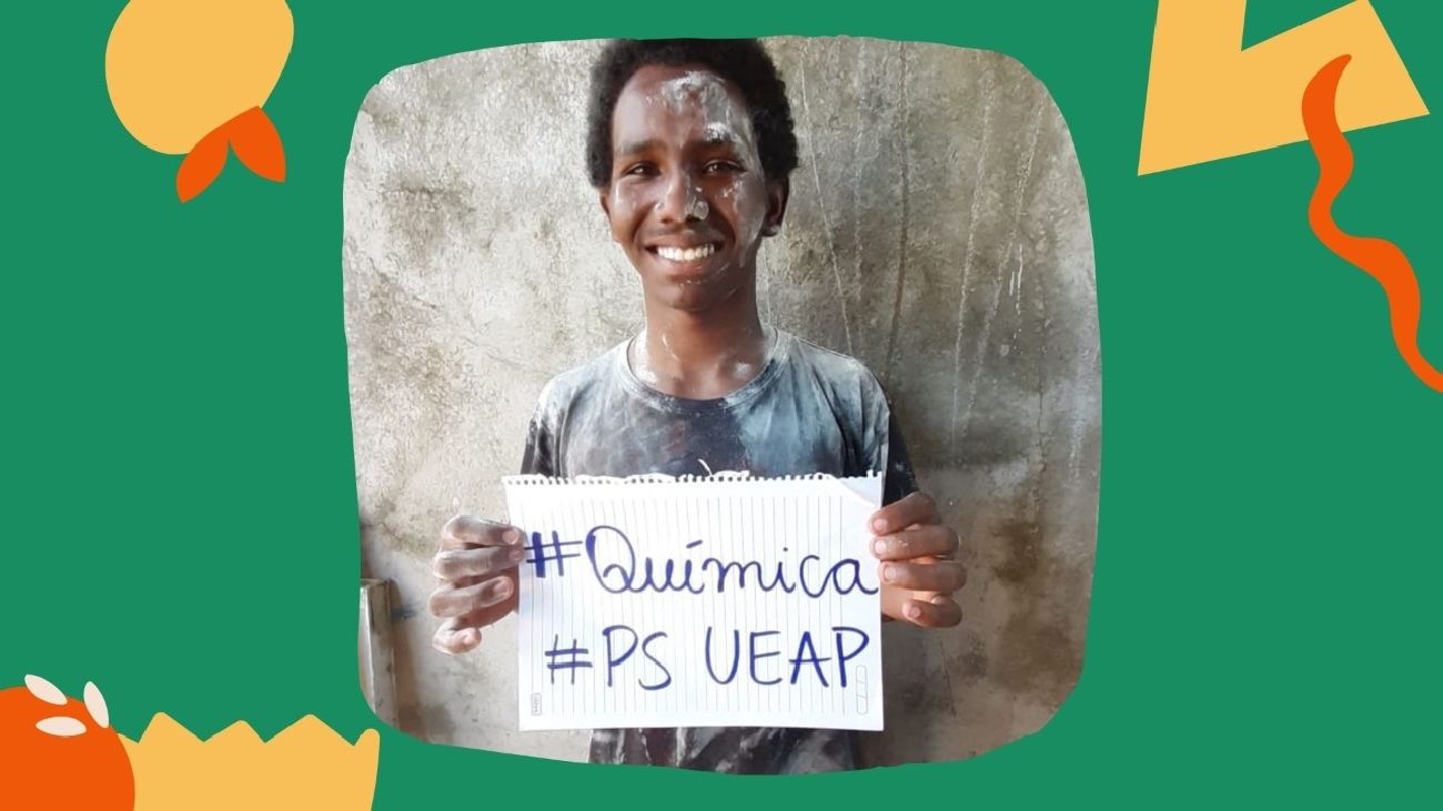 Estudante da escola Antônio Messias, Valfredo Assis Furtado Neto Carvalho, foi aprovado no curso de Licenciatura em Química, da Universidade do Estado do Amapá (Ueap).