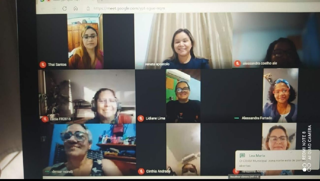 O encontro reuniu mais de 40 agentes da rede de atendimento à mulher.