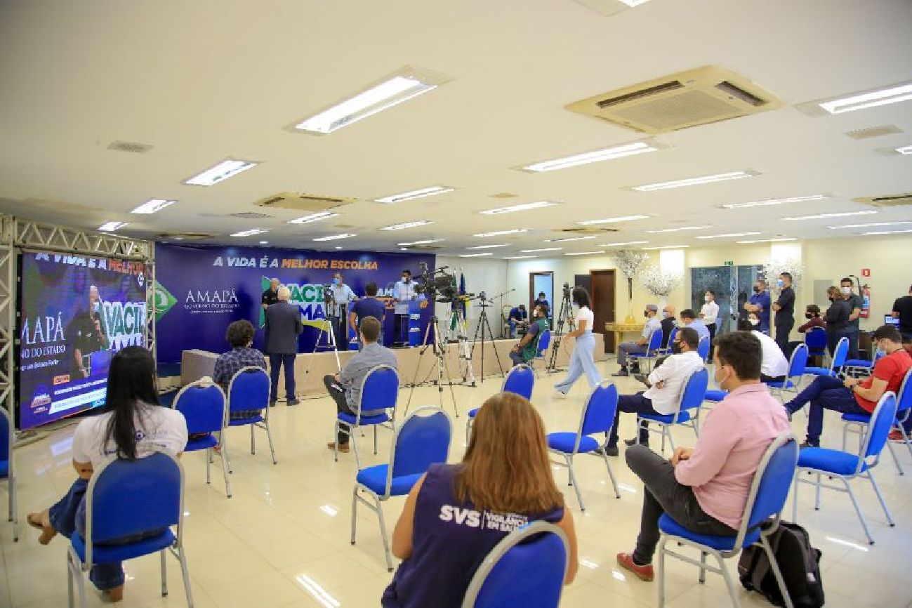 O anuncio aconteceu no Palácio do Setentrião, em transmissão ao vivo nas redes sociais.