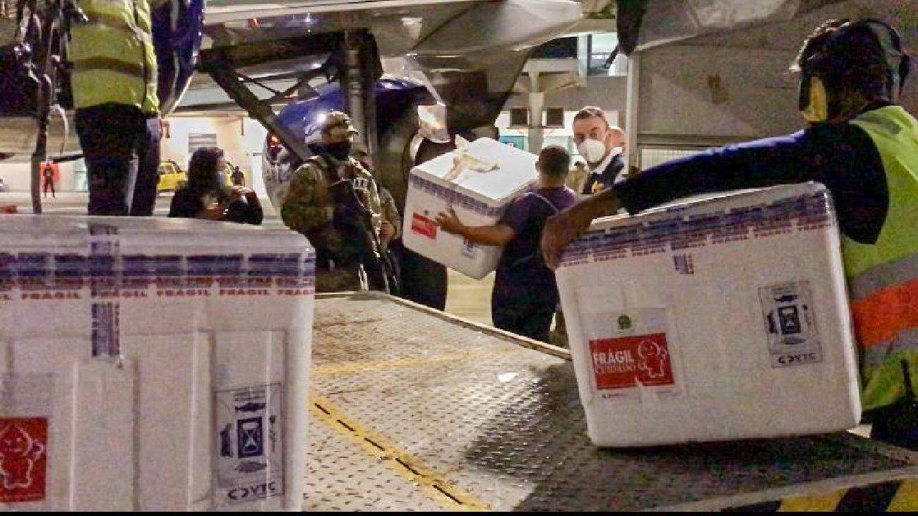 nova remessa chegou ao Amapá na madrugada desta sexta-feira, 2.