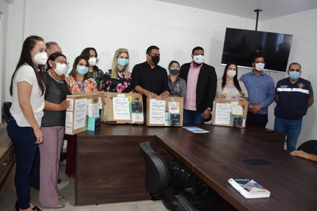 A cerimônia aconteceu no Conselho de Secretarias Municipais de Saúde, em Macapá.