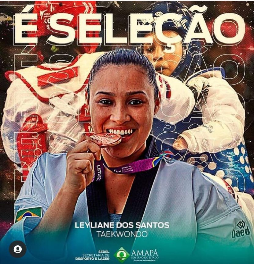 A jovem de 24 anos está entre as melhores paratletas de taekwondo do mundo.