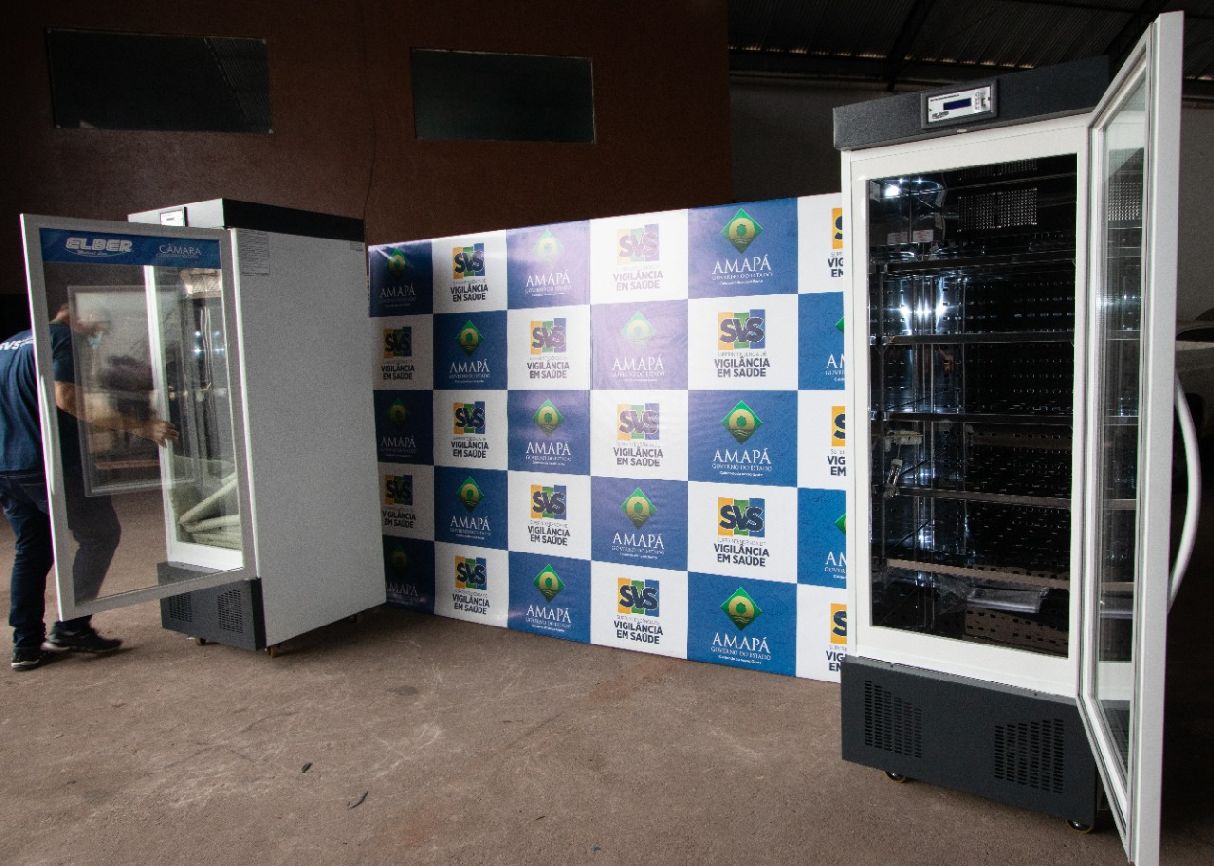 Câmaras frias reforças a estrutura da rede de frio do Estado.