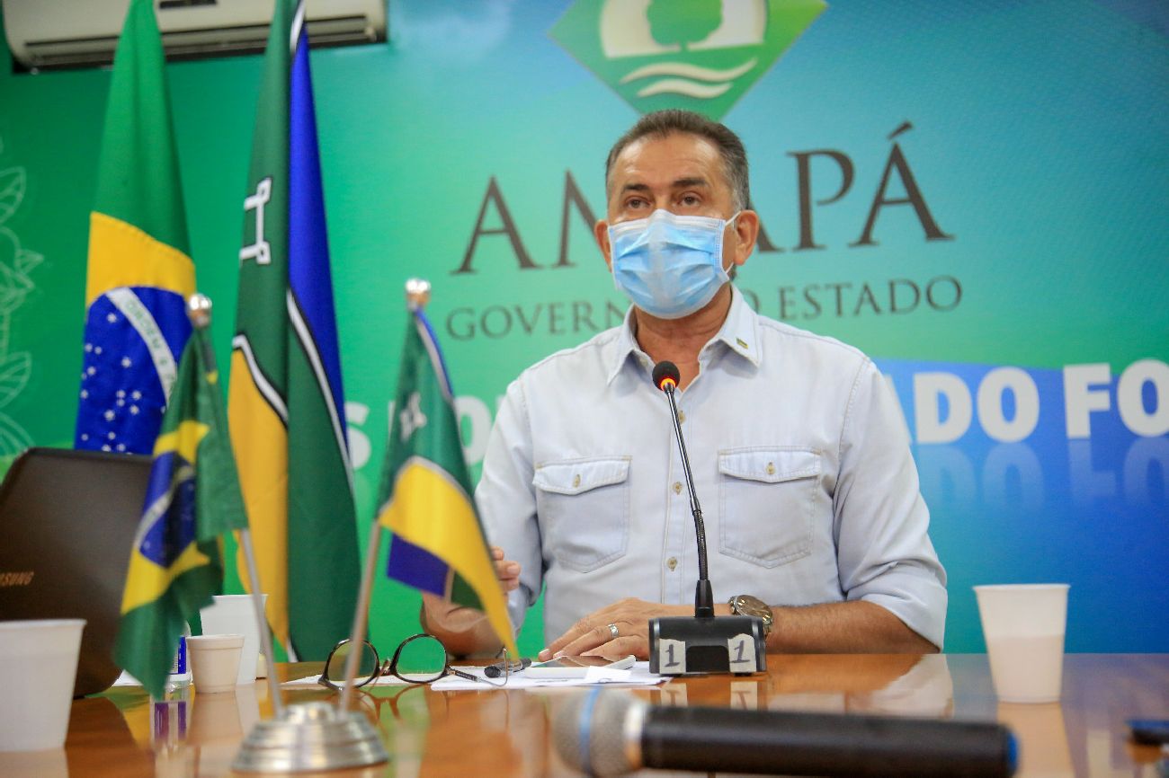 Governador seguirá cumprindo suas atividades utilizando as ferramentas de teletrabalho disponíveis.