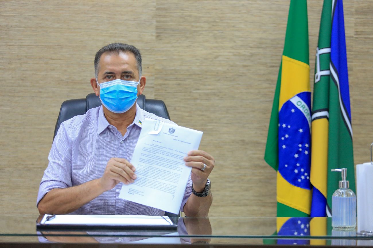 Governador Waldez Góes enviou ofício com a solicitação de instalação de duas usinas de oxigênio no estado.