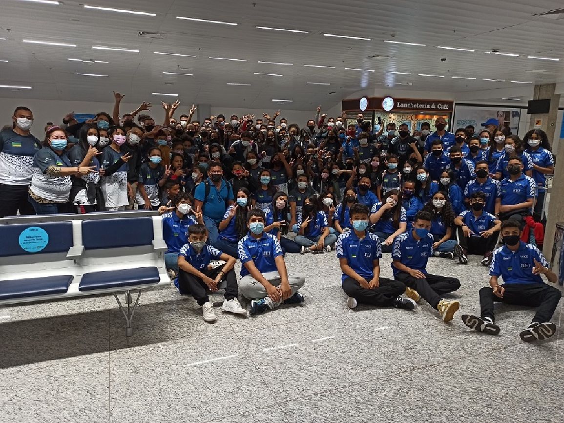 No total, a delegação amapaense é formada por cerca de 240 integrantes, uma das maiores delegações dos Jogos Escolare