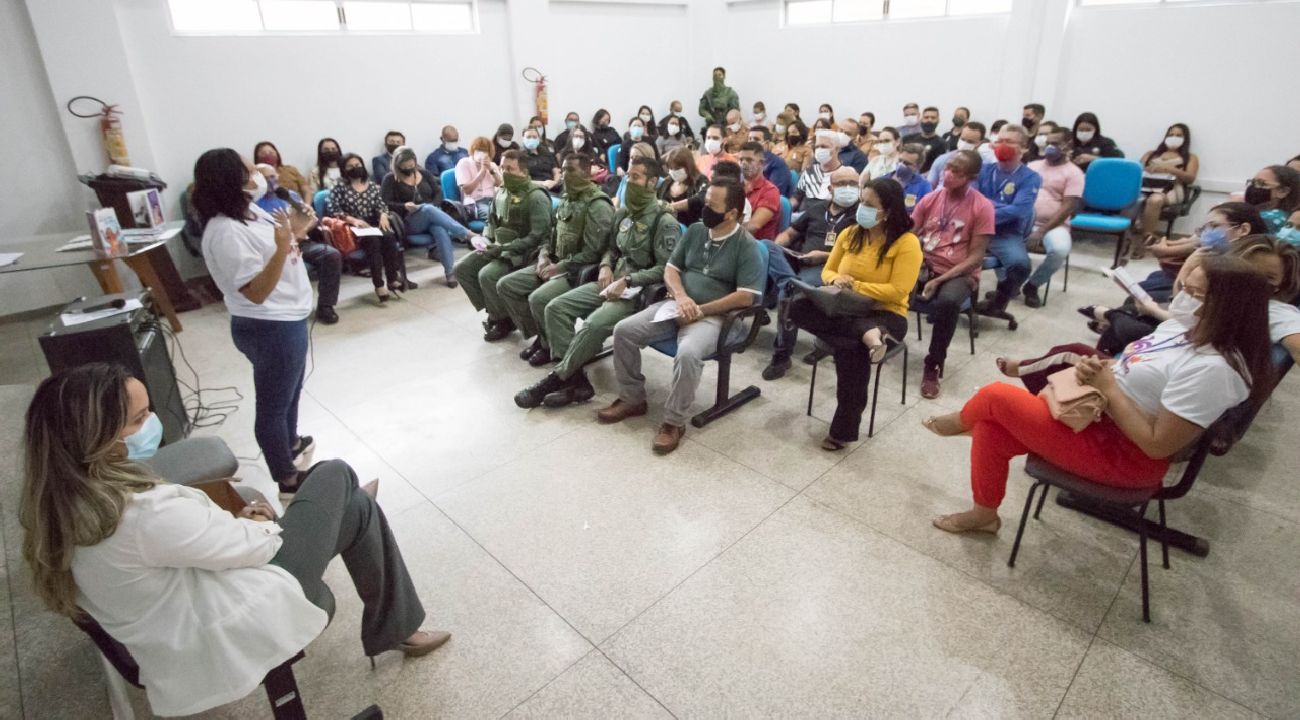 Encontro ocorreu nesta segunda-feira, 6, no auditório da Sejusp.