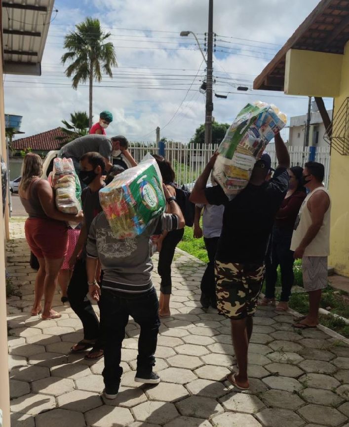 Mais de 1 mil cestas foram distribuídas