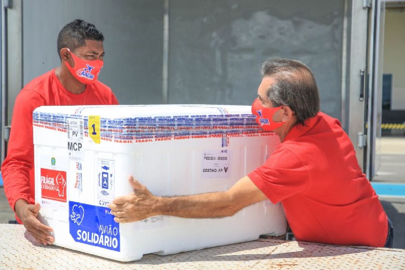 Novo lote com 10.050 doses de vacinas