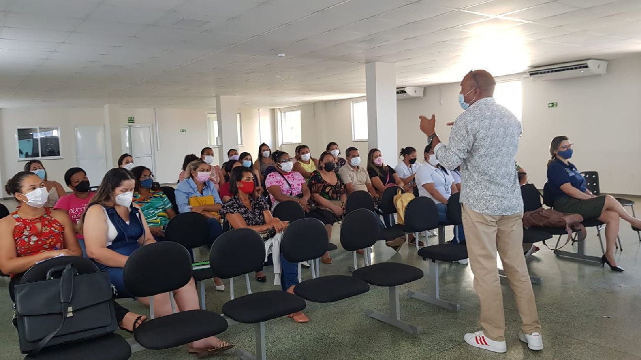 A capacitação ocorre no centro de especialidades na zona norte de Macapá.