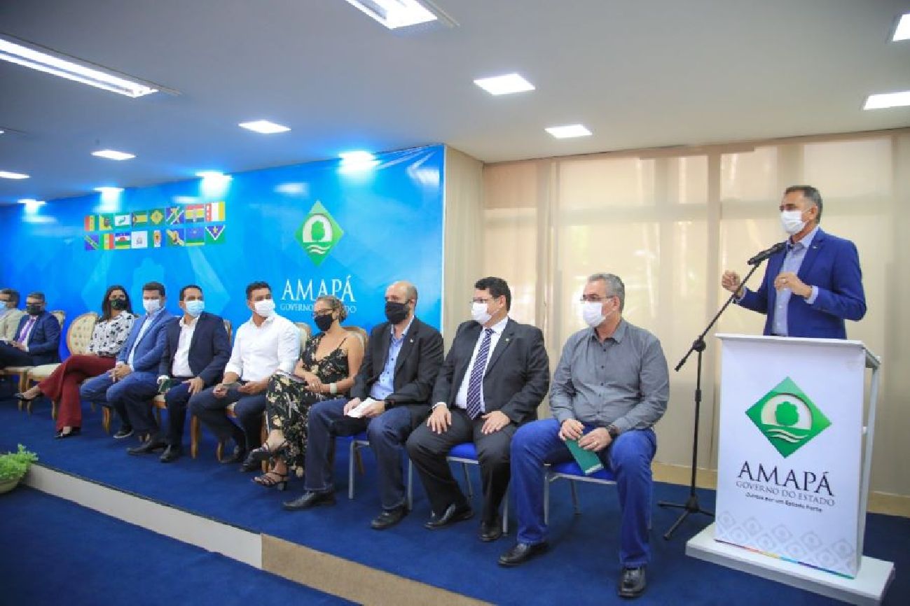 Governador Waldez discursa no evento da Sudam