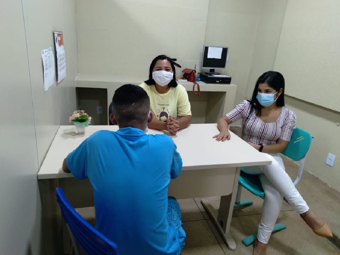 Cada socioeducando teve atendimento individualizado e humanizado durante a ação.