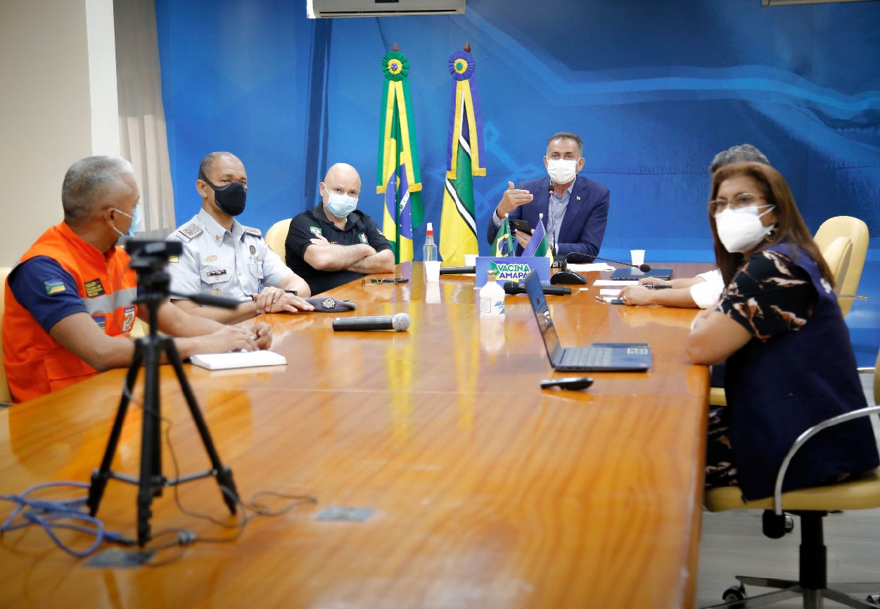 As novas medidas foram tratadas em uma reunião entre o governador, Waldez Góes, prefeitos e o Coesp, nesta segunda.