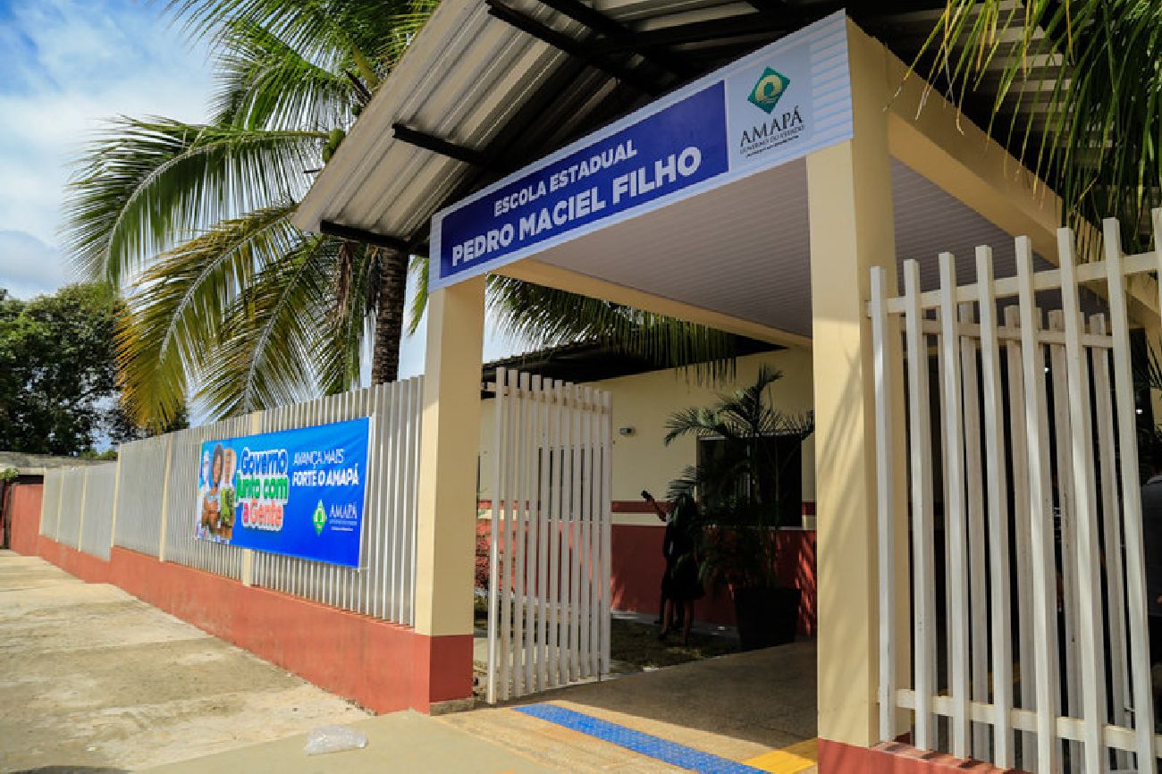 A unidade escolar recebeu obras de reforma em toda a sua estrutura que somam R$ 1.885.428,14.