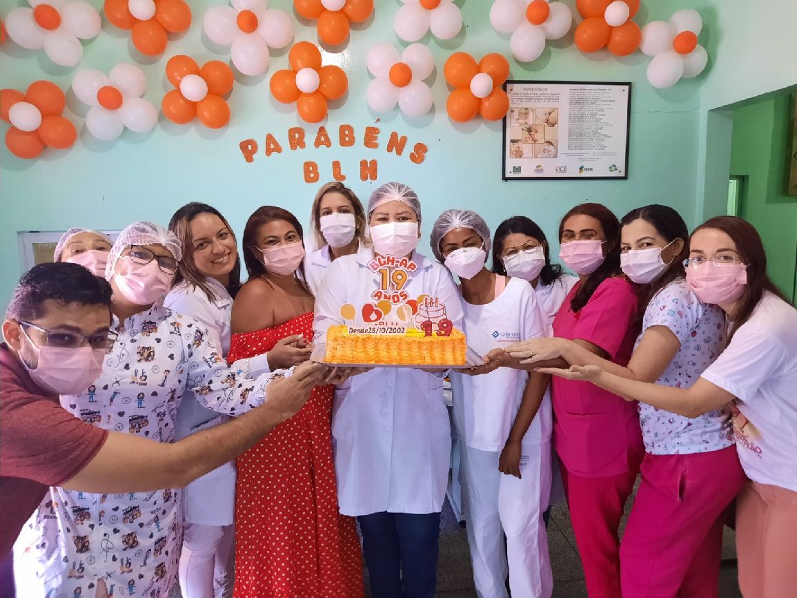 O Banco de Leite Humano completou 19 anos de proteção, promoção e apoio ao aleitamento materno.