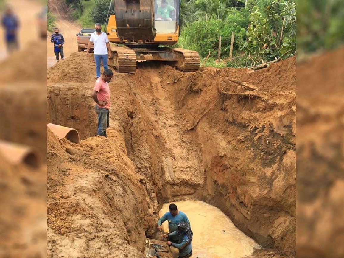 A nova adutora interligada conduzirá grandes volumes de água com mais segurança contra rompimentos.