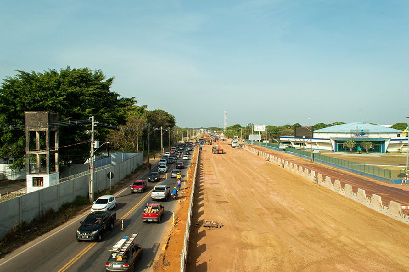 Na ponte da lagoa dos índios, a pista que abriga o fluxo de trânsito no sentido Macapá/Santana será interditada, e apenas a pista Santana/Macapá funcionará para os dois sentidos.