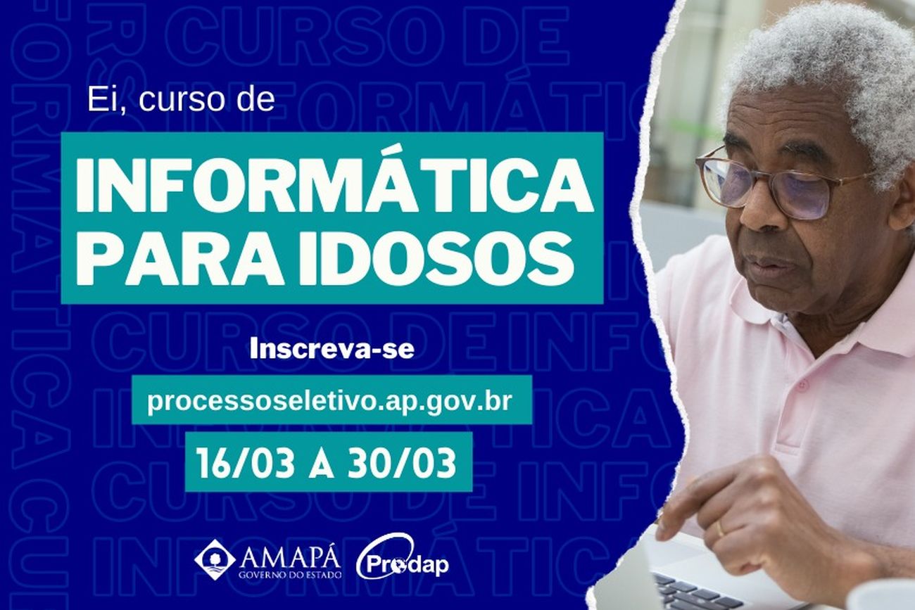 As aulas serão ministradas por colaboradores do Prodap, com o objetivo proporcionar a igualdade de acesso às novas tecnologias.