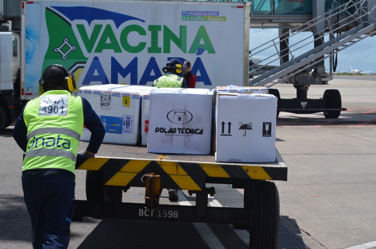 Todas as vacinas foram armazenadas na Unidade de Imunobiológicos da SVS
