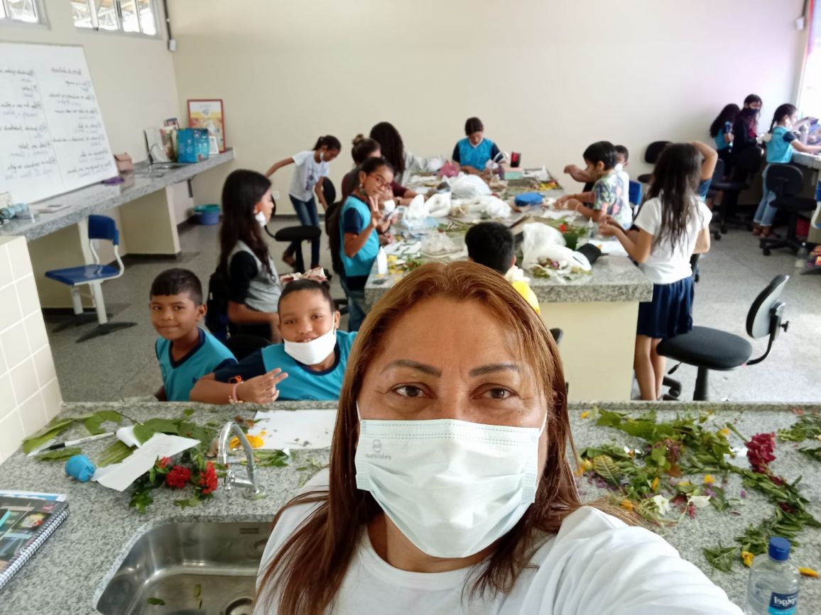 A escola participa pelo segundo ano do concurso.